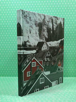 Канц Книга записна А5/96арк. ”Axent” /8457-1-A/ кліт., тверда обкл., R&B Houses (66957) (1/20), фото 2