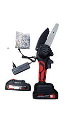 Пила акумуляторна ланцюгова міні 24V + 2 акумулятори Fatewei DL-10099