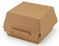 Коробка для бургера Turkey крафт/крафт 9,5х9,5 см h7,5 см бумажное (013930К/60/540)