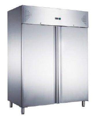 Шафа холодильна HURAKAN HKN-GX1410TN INOX 1400 л