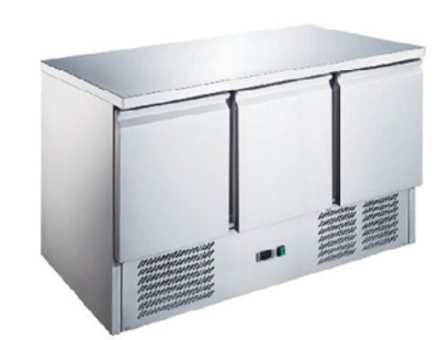 Стіл холодильний HURAKAN HKN-GXS3GN 3-х дверний з нижнім розміщенням агрегату