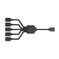 Розгалужувач живлення вентиляторів Cooler Master Addressable RGB 1 to 5 Splitter Cable (MFX-AWHN-1NNN5-R1)