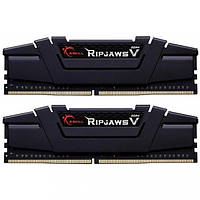 Модуль пам'яті G.Skill DDR4 16Gb (2x8) Ripjaws V Black 3600 Mhz (F4-3600C18D-16GVK)