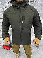 Зимняя тактическая куртка Softshell OMNI-HEAT олива PARADIGMA ВТ6741 DS