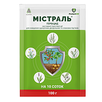 Гербіцид Містраль 100гр водорозчинні гранули Protecton