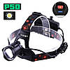 Головний ліхтар акумуляторний світлодіодний потужний X-Balong, Потужний налобний ліхтар для риболовлі GL-85, фото 2
