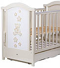 Дитяче ліжечко Трія Teddy маятник + ящик (складова кістка), фото 3