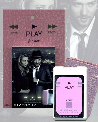 Мини духи в чехле Play for Her (Плэй фо Хе), 20 мл