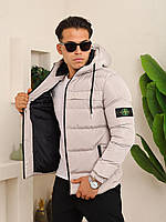 Куртка чоловіча зимова STONE ISLAND розміри S-2XL (5 кв) "TIMYR" купити недорого від прямого постачальника