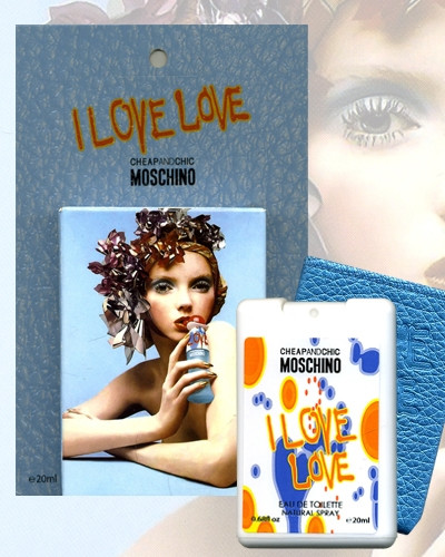 Пробник духів в чохлі Moschino I love love 20 мл