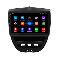 Штатная магнитола Lesko для Toyota Aygo I Рестайлинг 2 2012-2014 экран 10" 1/16Gb Wi-Fi GPS Base