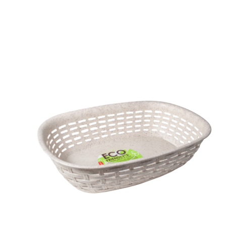 Кошик 30,5*21,5*7,5см біла троянда Ротанг Eco Wood Алеана, фото 1