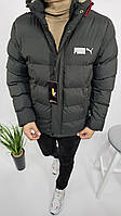 Куртка чоловіча зимова на хутрі PUMA розміри 48-56 (2кв) "TIMYR" недорого від прямого постачальника