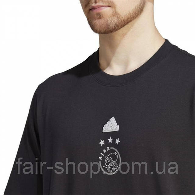 adidas Ajax Amsterdam Lifestyler T shirt 2023 2024 Adults Black 14 ID 2017828373 2465 Prom.ua