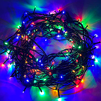 Світлодіодна гірлянда 100 Led 10м 8 режимів різнокольорова 220V CW-G-100L10VMC ColorWay, фото 5