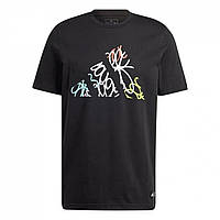 Футболка adidas All Blacks Graffiti T-shirt 2023 Adults Black Доставка від 14 днів - Оригинал