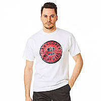 Футболка Lee Cooper Workwear Graphic Print Classic T-Shirt White, оригінал. Доставка від 14 днів