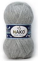 Mohair Delicate Nako-195/6128 сірий