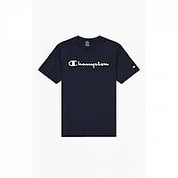 Футболка Champion Logo T-Shirt Black KK001 Доставка від 14 днів - Оригинал Футболка Champion Logo T-Shirt Navy BS501 Доставка від 14 днів, Футболка Champion Logo T-Shirt Navy BS501 Доставка від 14 днів - Оригинал B