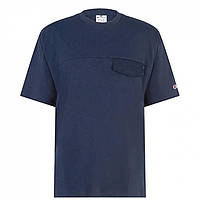 Футболка Champion Champion Twill Pocket T-Shirt Navy BS538 Доставка від 14 днів - Оригинал