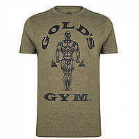 Футболка Golds Gym Gym Muscle Joe Charcoal Доставка від 14 днів - Оригинал Футболка Golds Gym Gym Muscle Joe Army Green Доставка від 14 днів, Зеленые