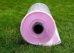 Поліетиленова плівка 150мкм рожева теплична 8м "Планета Пластик" UV-6 сезонів захист від погодних умов
