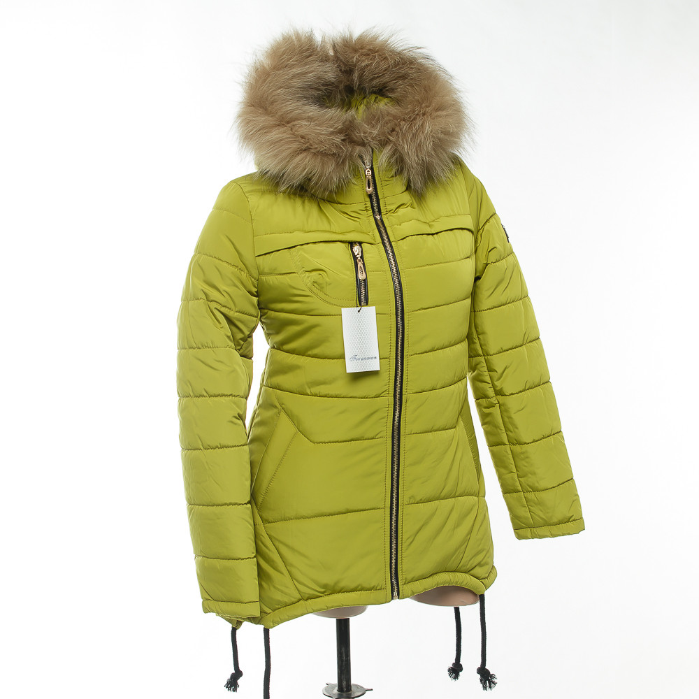 Модна курточка для дівчинки — підлітка "Ірен" зима 2017