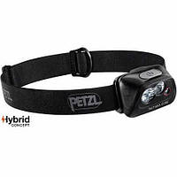 Налобный аккумуляторный светодиодный Фонарь с красным светом Petzl Tactikka Core black тактический