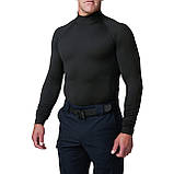 Термореглан 5.11 Tactical Mock Neck Long Sleeve Top Black L, фото 3