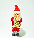 Новорічна фігурка з мелодією Дід Мороз Санта 18 см, фото 2