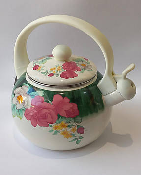 Чайник зі свистком Edenberg EB-1745 емальований 2,2 л