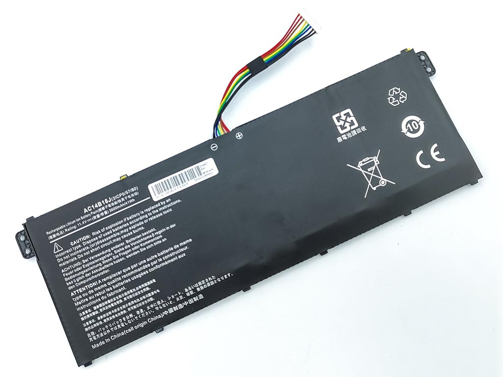 Батарея AC14B18J для ACER Aspire E3-111, E3-112, E3-112M, E5-771, ES1-311 (AC14B8K, AC14B13J) (11.4V 3600mAh 41Wh)
