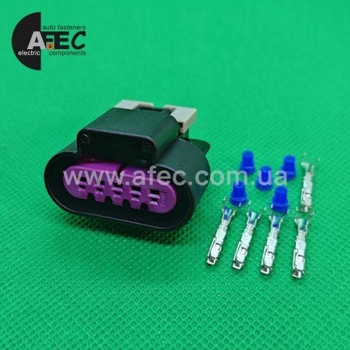 Роз'єм 5- контактний датчика масової витрати повітря GM Delphi 15326822, 13519051, GM 13585858