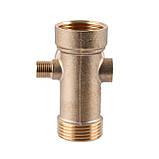 Гребінка 5-ти ходова 80мм (п`ятірник) OPTIMA з виходами 1/4″вр 1/4″зр на одній осі, фото 4