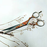 Ножиці для стрижки Sami з візерунком (розмір 6)