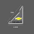 Куточки накладки на двері автомобіля Chevrolet для захисту від сколів, подряпин та вм'ятин, фото 4
