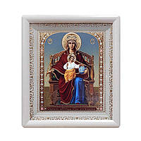 Державная икона Богородицы в белом киоте