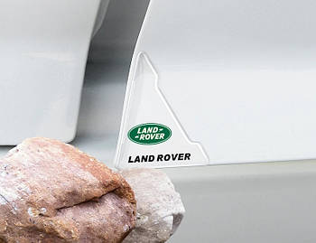 Куточки накладки на двері автомобіля Land Rover для захисту від сколів, подряпин та вм'ятин