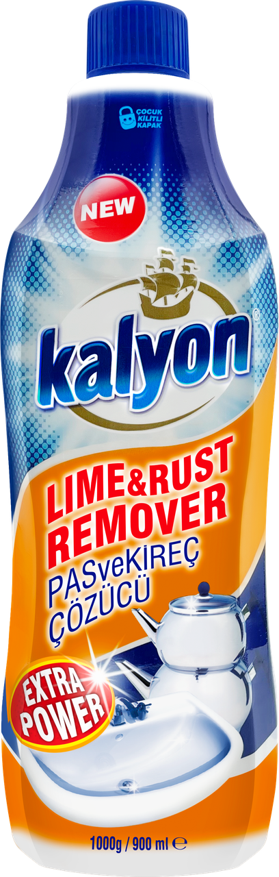 Засіб для видалення іржі та вапняного нальоту Kalyon Lime & Rust Remover 900 мл