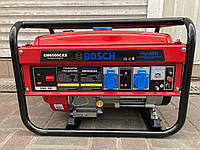 Генератор Bosch Бензин+ газ однофазный Бош EM 6500 CXS медный Генератор Bosch Бензин+ газ однофазный