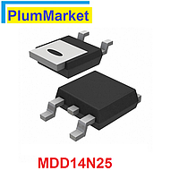 MDD14N25 Транзистор N-канальный 10.2A 250V полевой (MOSFET, КМОП) HEXFET