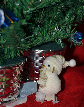 Новорічні прикраси Пташки золото 0265, фото 2