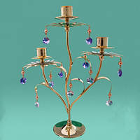 Свічники з кристалами Сваровські