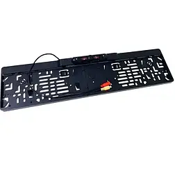 Камера заднього огляду в рамці номерного знака European License Plate Parking Sensor 8012