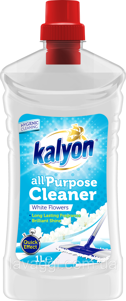 Універсальний засіб для очищення поверхонь Kalyon All Purpose Cleaner White Flowers 1000 мл