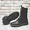 Чоловічі зимові шкіряні черевики (натуральна шкіра) чорні на хутрі, чоловіче взуття на зиму, розмір 40 41 42 43 44 45, фото 4