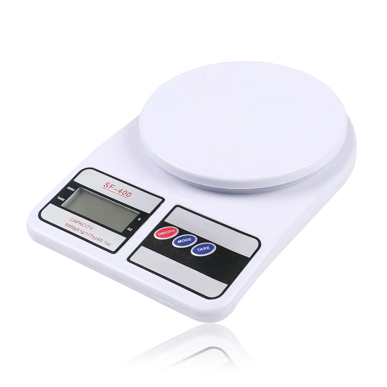 Электронные кухонные весы Kitchen Scale SF-400, до 5 кг, с индикатором низкого заряда, граммы и унции - фото 2 - id-p1465479010