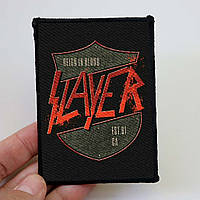 Нашивка Slayer "Reign in blood"