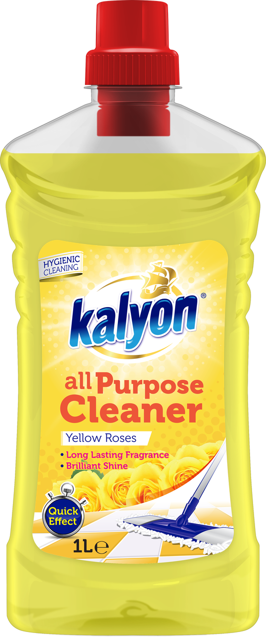 Універсальний засіб для очищення поверхонь Kalyon All Purpose Cleaner Yellow Roses 1000 мл