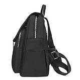 Рюкзак жіночий чорний, фото 7